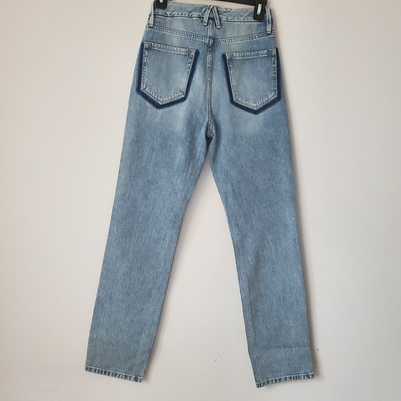 NWT GOOD AMERICAN GOOD BOY Jeans with Shadow Pockets - Picture 7 of 14